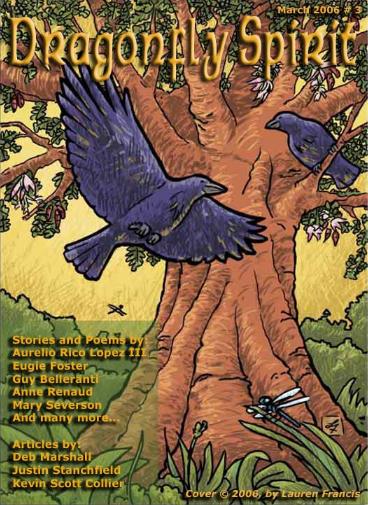 March 2006 Cover of Dragonfly Spirit