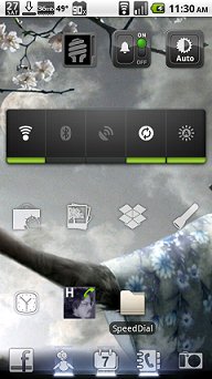 Droid homescreen 2