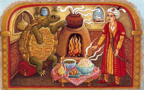 Tortoise Bride illustration by Emma Shaw-Smith
